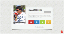 Desktop Screenshot of omarmohsen.com