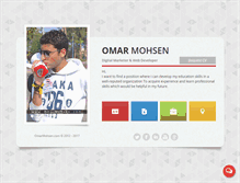 Tablet Screenshot of omarmohsen.com